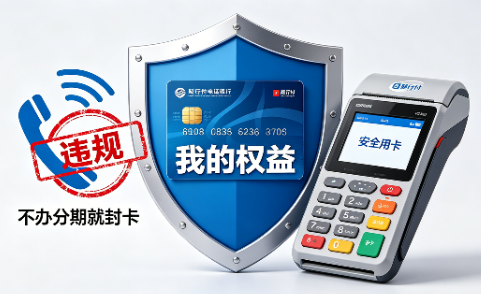 随行付POS机：信用卡被电话威胁“不办分期就封卡”？